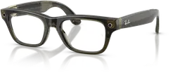 Ray-Ban Meta Blayzer Optics Transparent Dark Olive 50